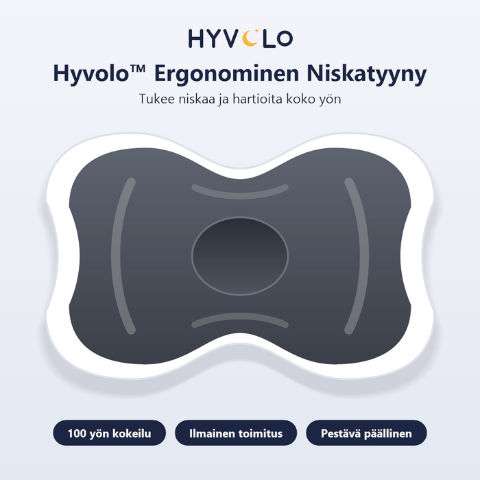 Hyvolo™ Ergonominen Niskatyyny